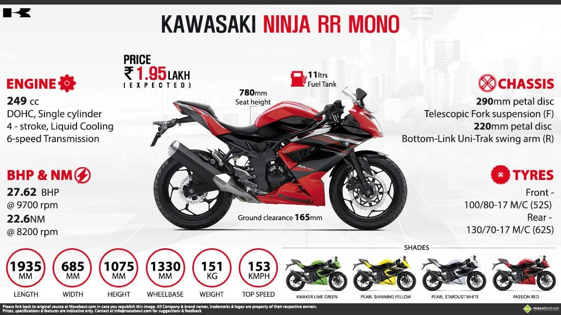 2015 Kawasaki Ninja RR Mono ABS