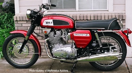 1970 BSA A 75 Rocket 3