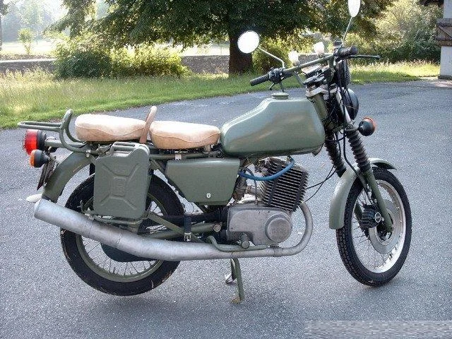 1984 MuZ ETZ 250 (with sidecar)