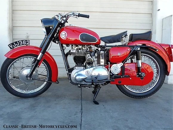 1957 Ariel VH 500 Red Hunter