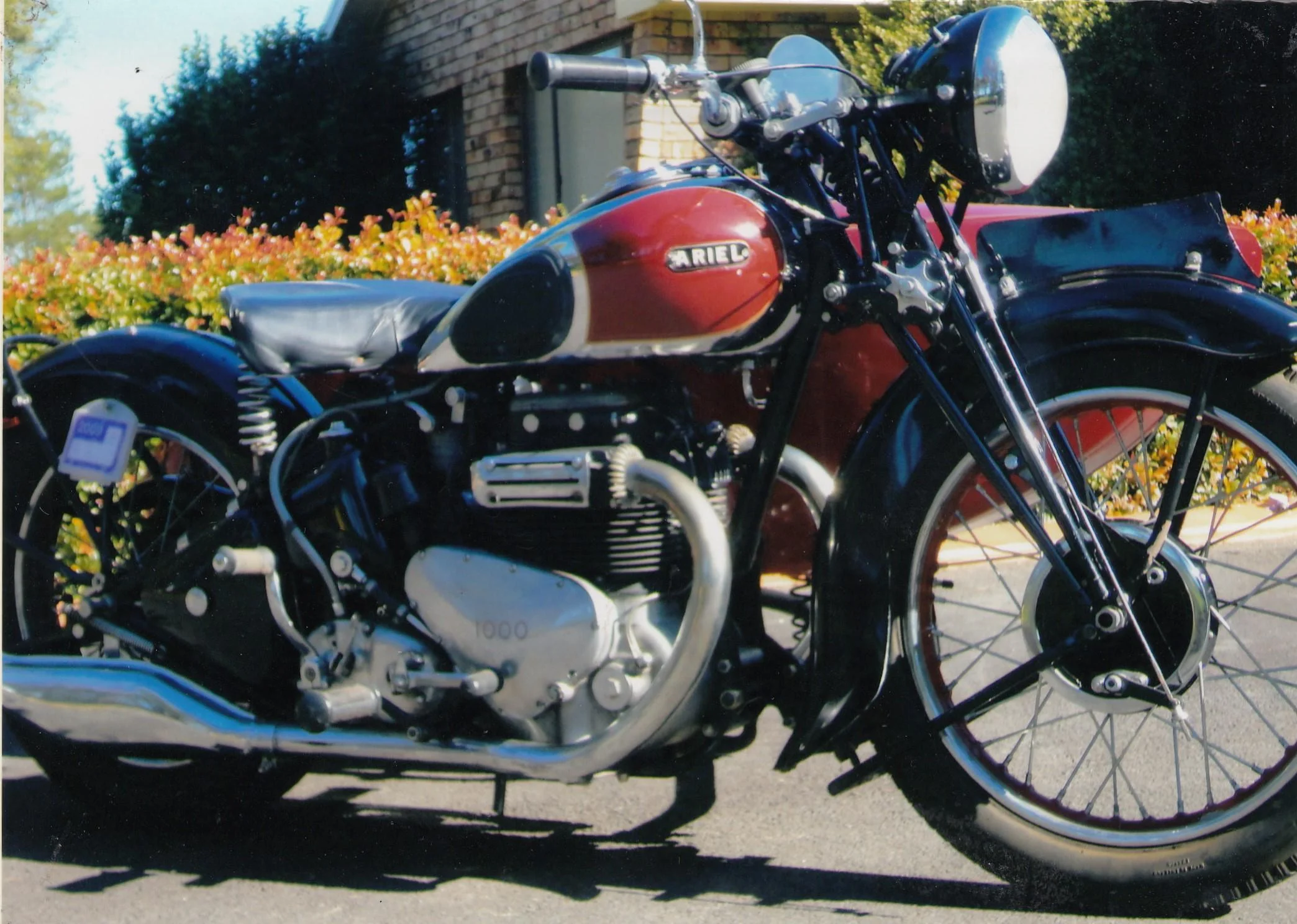 1938 Ariel 4G Square Four 1000