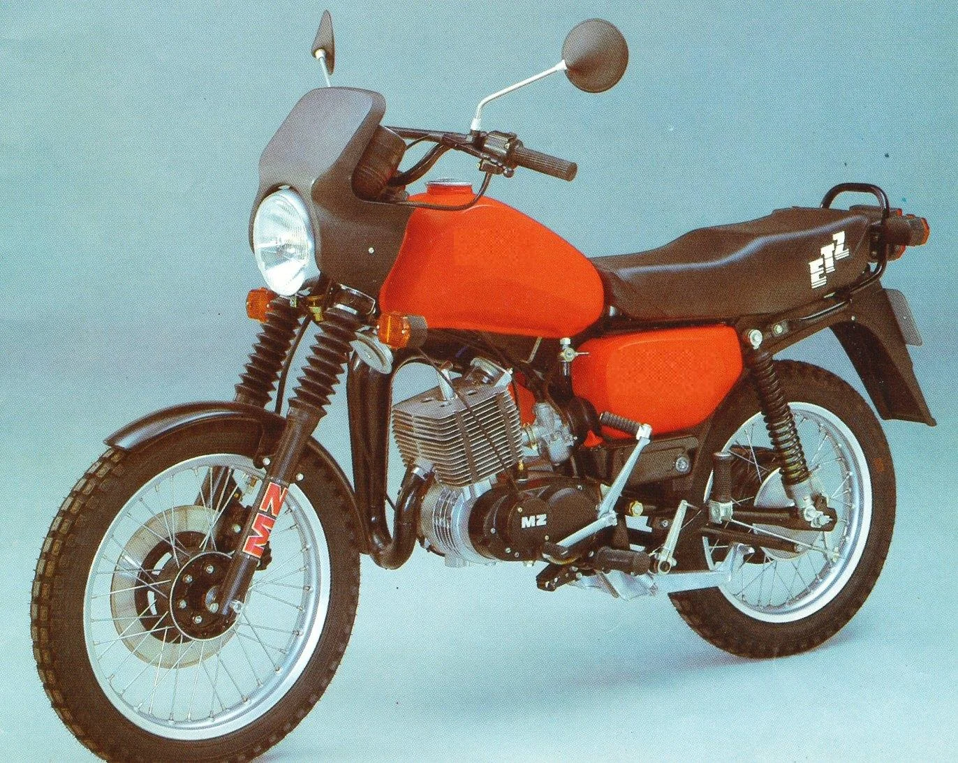 1983 MuZ ETZ 250 (with sidecar)