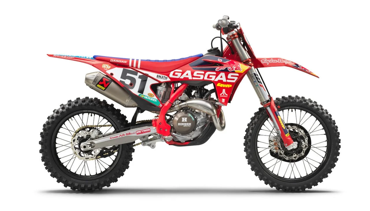 2022 GAS GAS MC 450F Troy Lee Designs