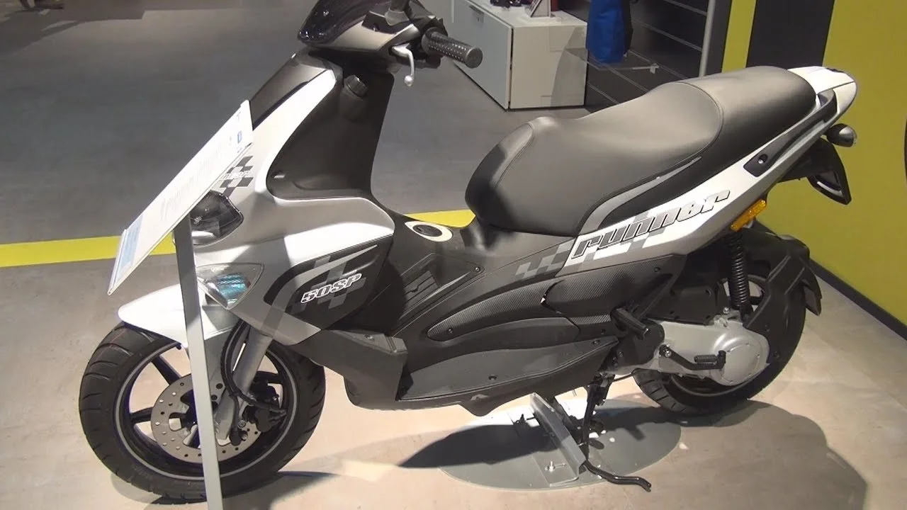 2017 Gilera Runner 50 White Soul