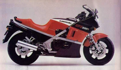 1985 Kawasaki GPZ 600 R 