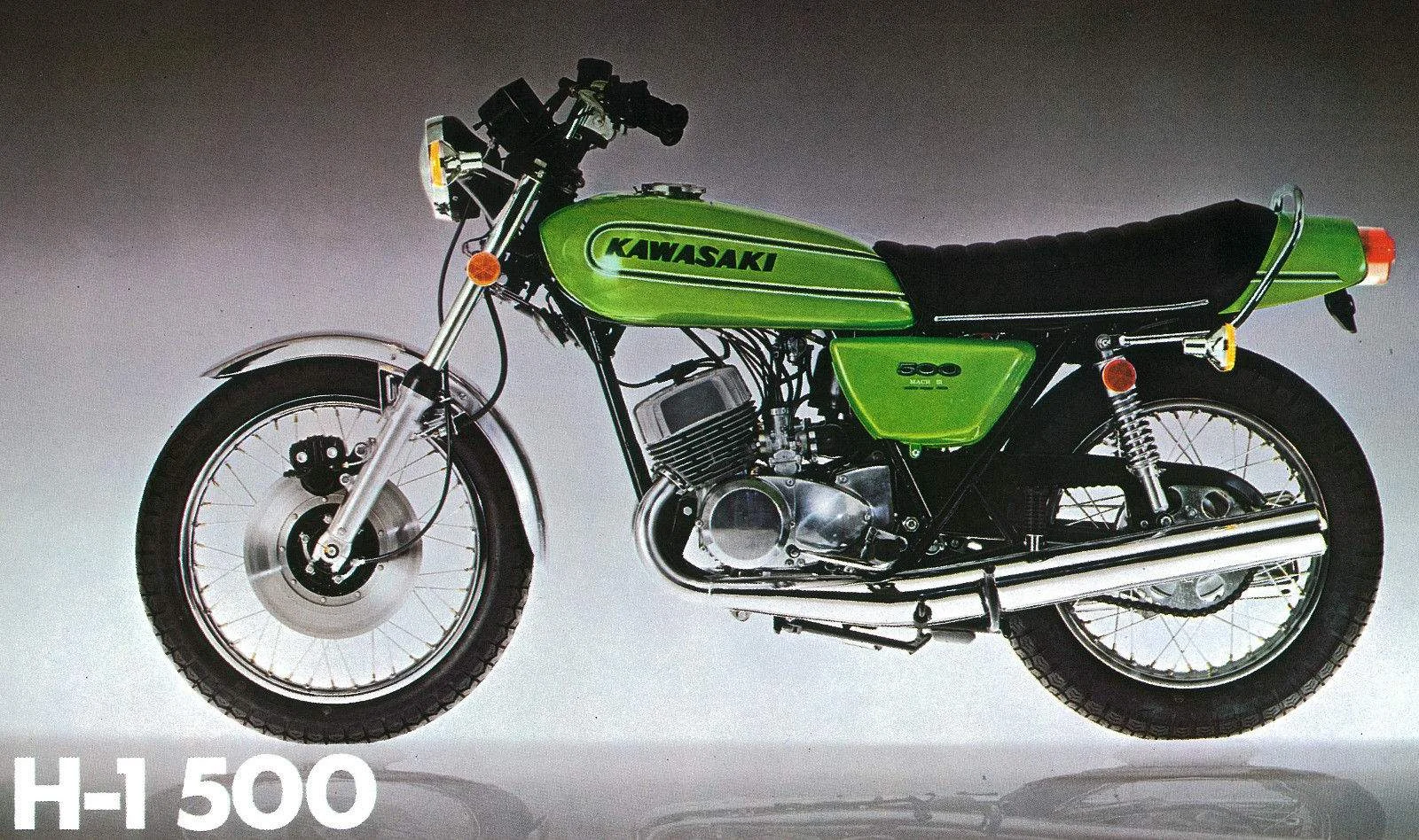 1974 Kawasaki 500 H 1 Mach III