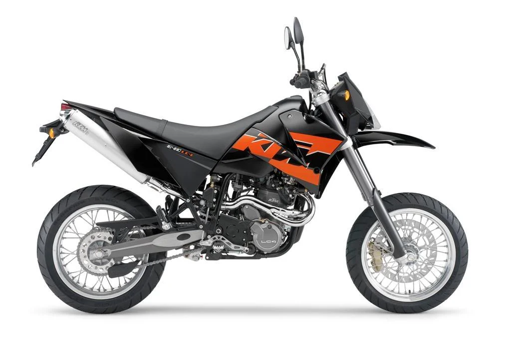 2006 KTM 640 LC4 Supermoto Black