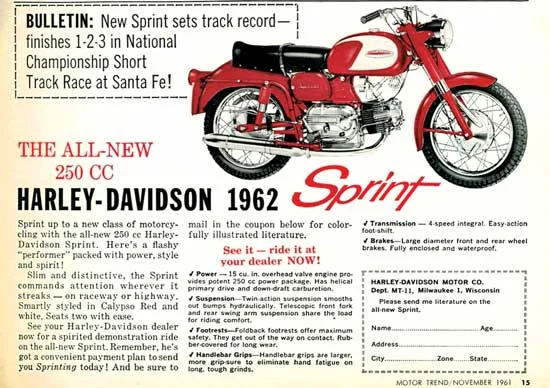 1961 Aermacchi H-D Wisconsin