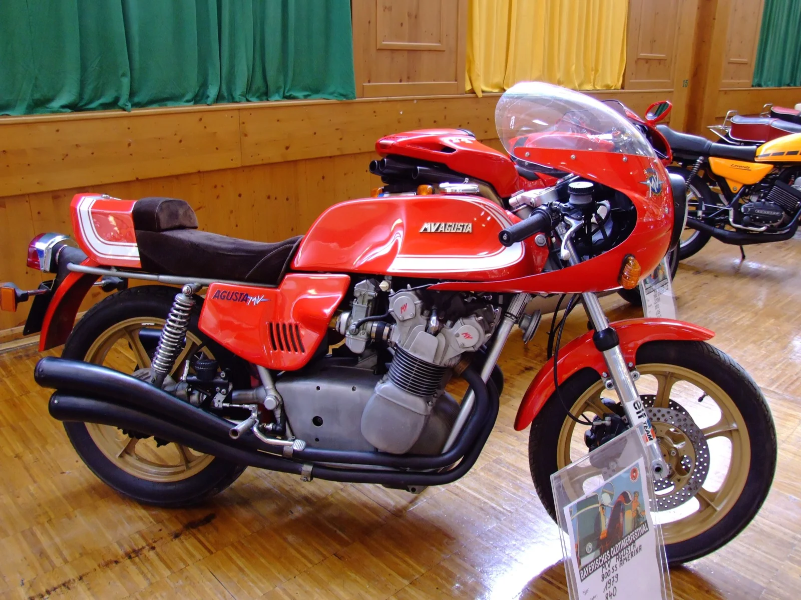 1976 MV Agusta 800 SS Super Daytona America