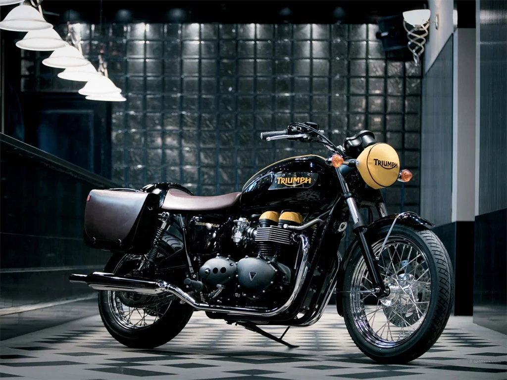 2008 Triumph Bonneville Black
