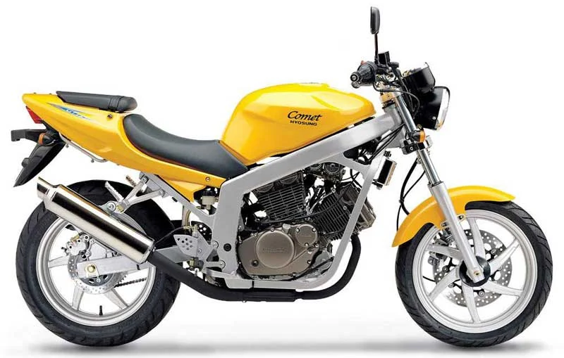 2007 Hyosung GT125 Naked - GT125 Comet