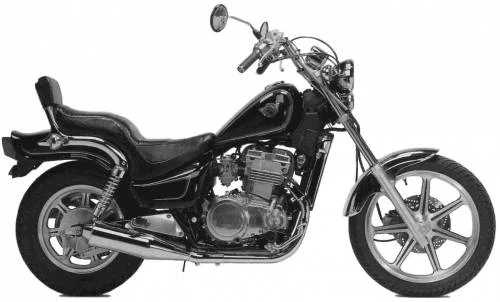 1990 Kawasaki EN 500