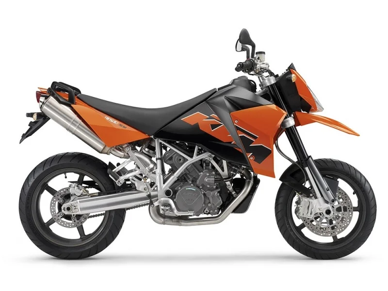 2006 KTM 950 Supermoto Orange