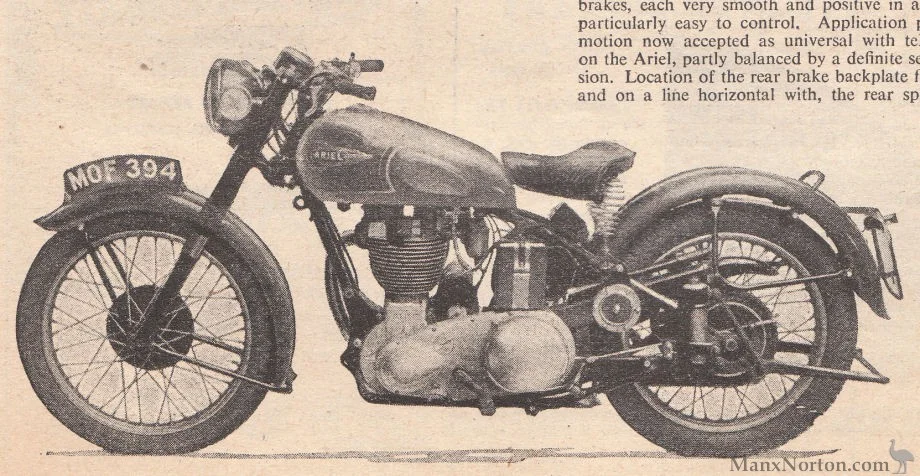 1952 Ariel VHA 500