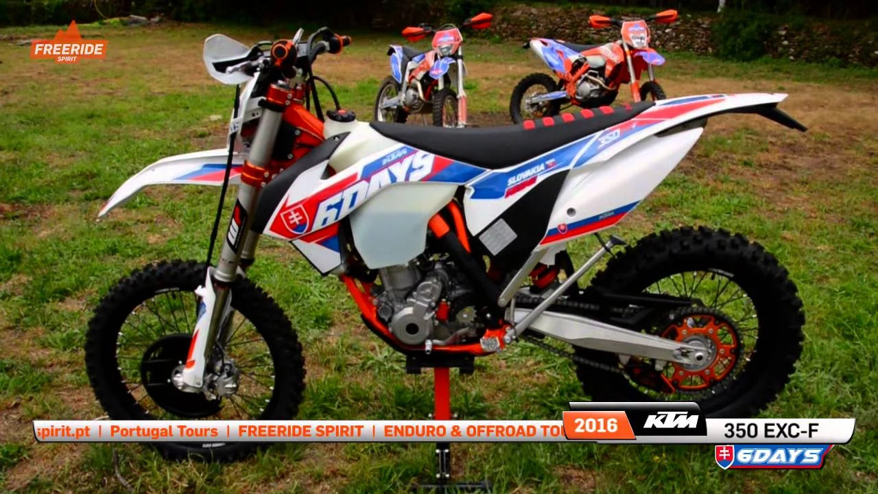 2016 KTM 350 EXC-F Six Days