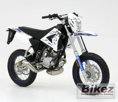2008 CPI Supermoto White Edition