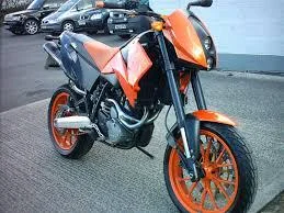 2004 KTM 640 Duke II Yellow - Black