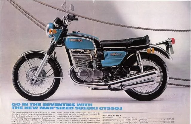 1972 Suzuki GT 550 J