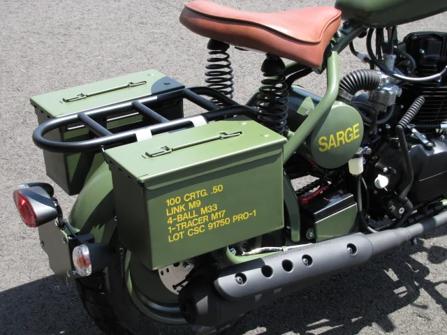 2014 California Scooter Military Sarge