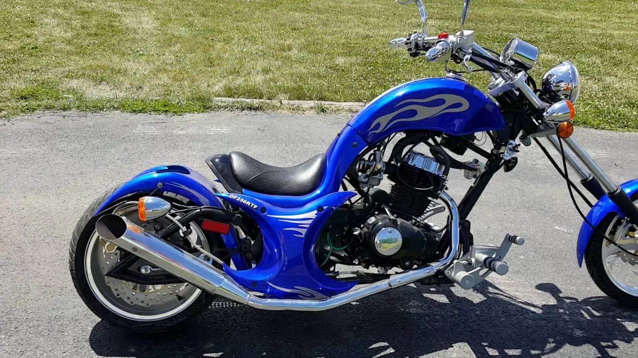 2016 DF Motor 250 Outlaw Chopper