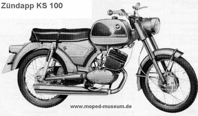 1971 Zundapp KS 100