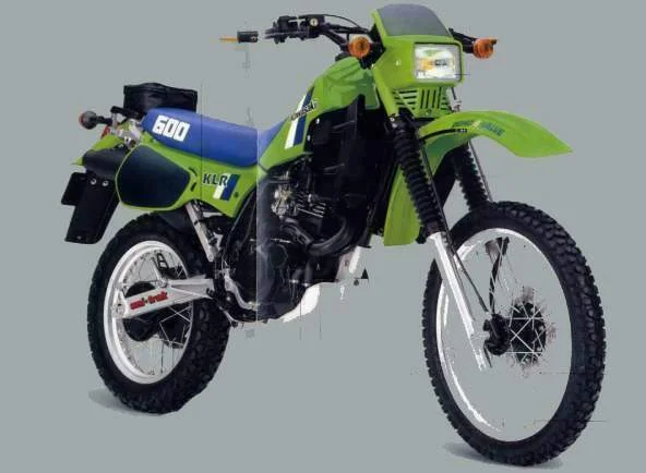 1988 Kawasaki KLR 600 E