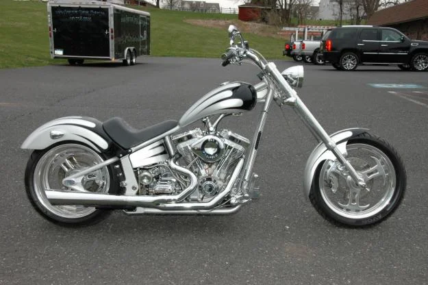 2008 Titan Sidewinder Custom Softail Chopper