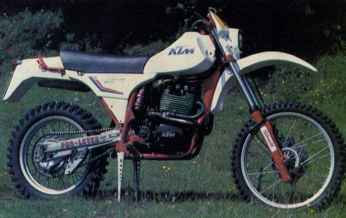 1983 KTM 500 K 4 Enduro