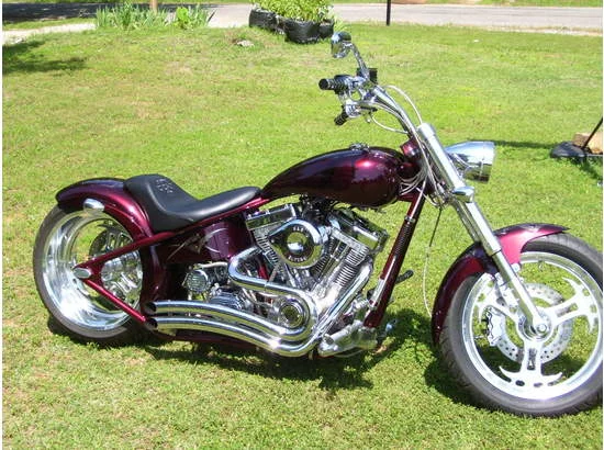 2008 Titan Sidewinder Rubber Mount Chopper